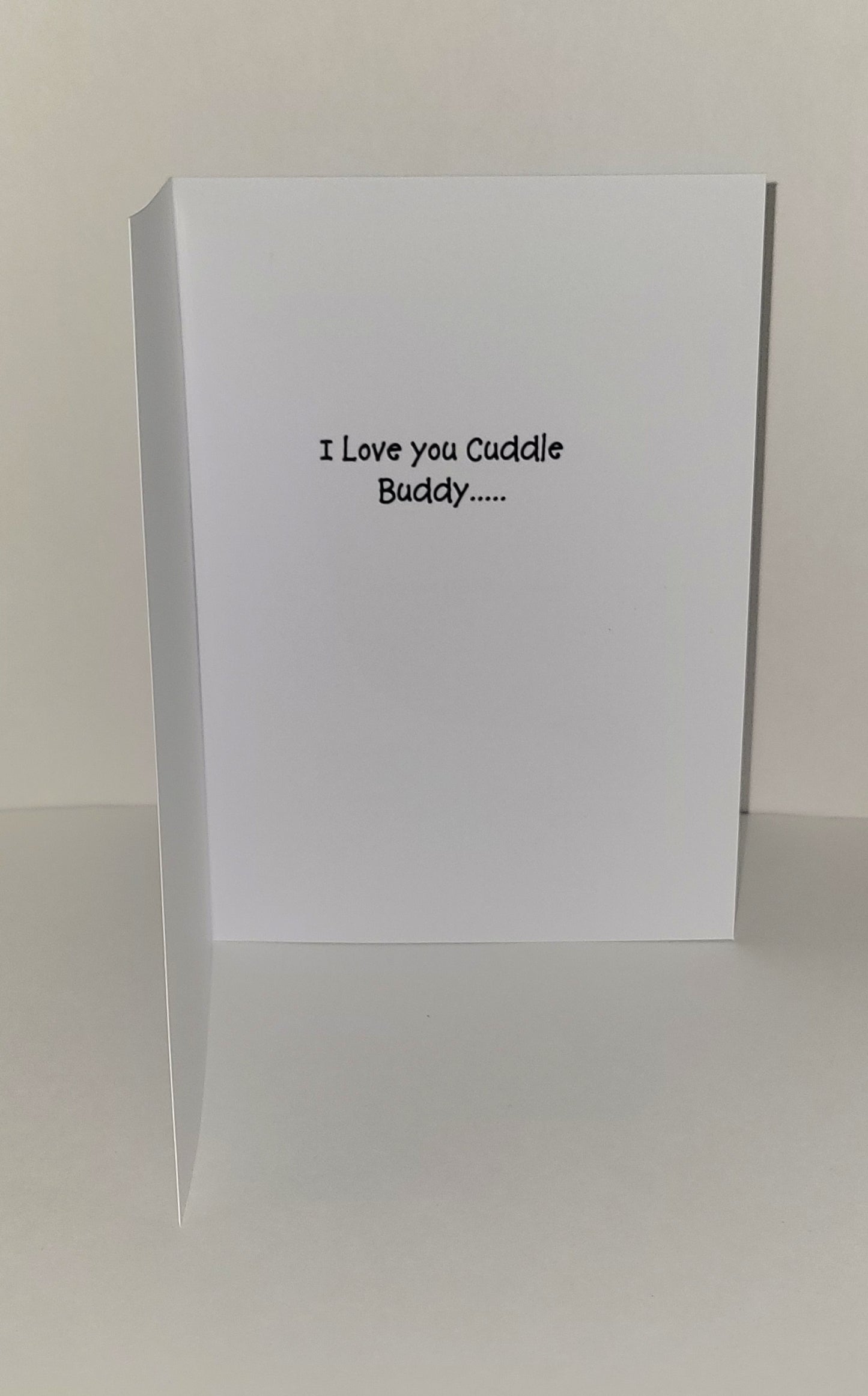 Cuddle Buddy Instagram Post Card