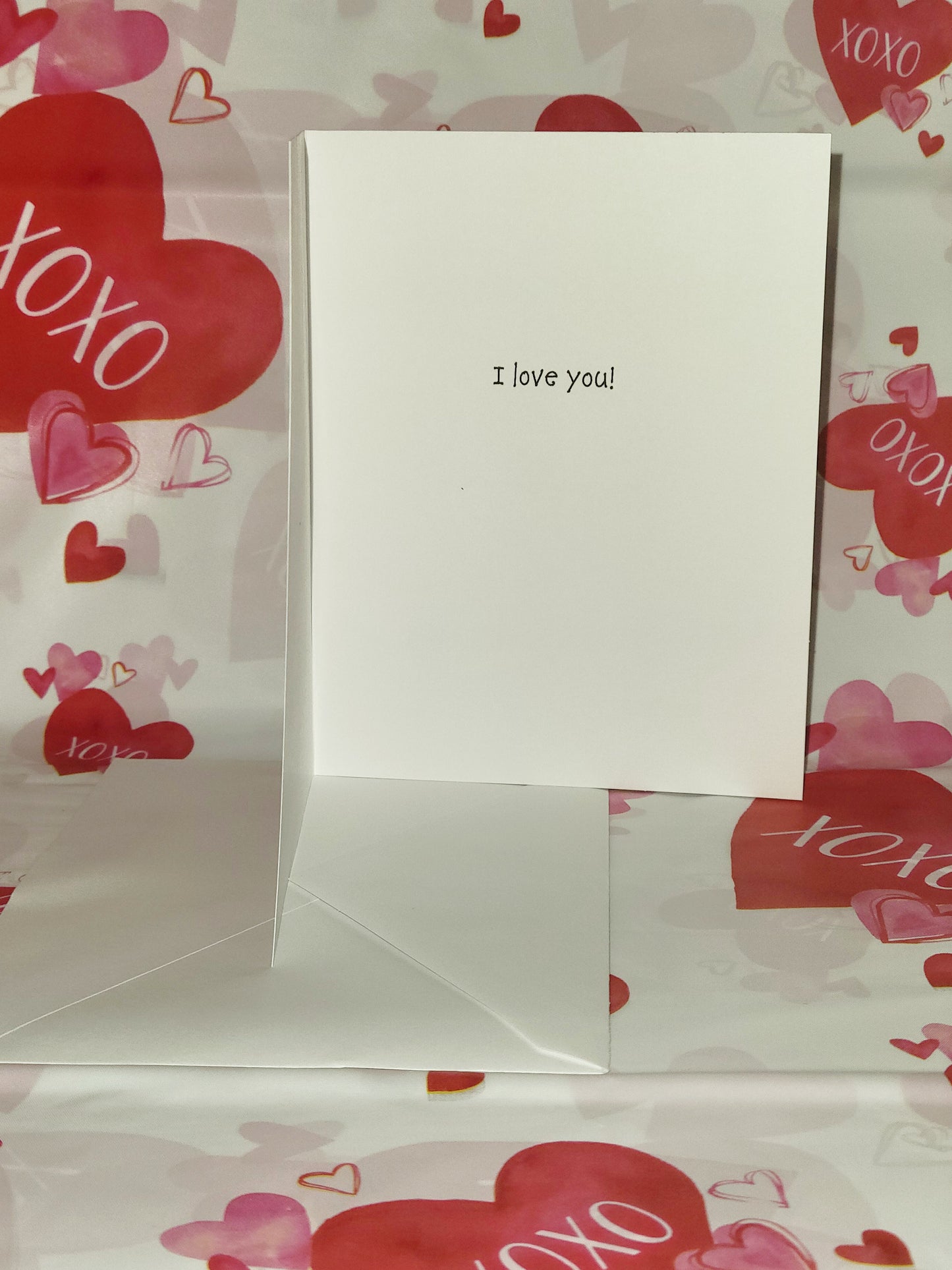 Scratch Off Valentine's Day Greeting Card