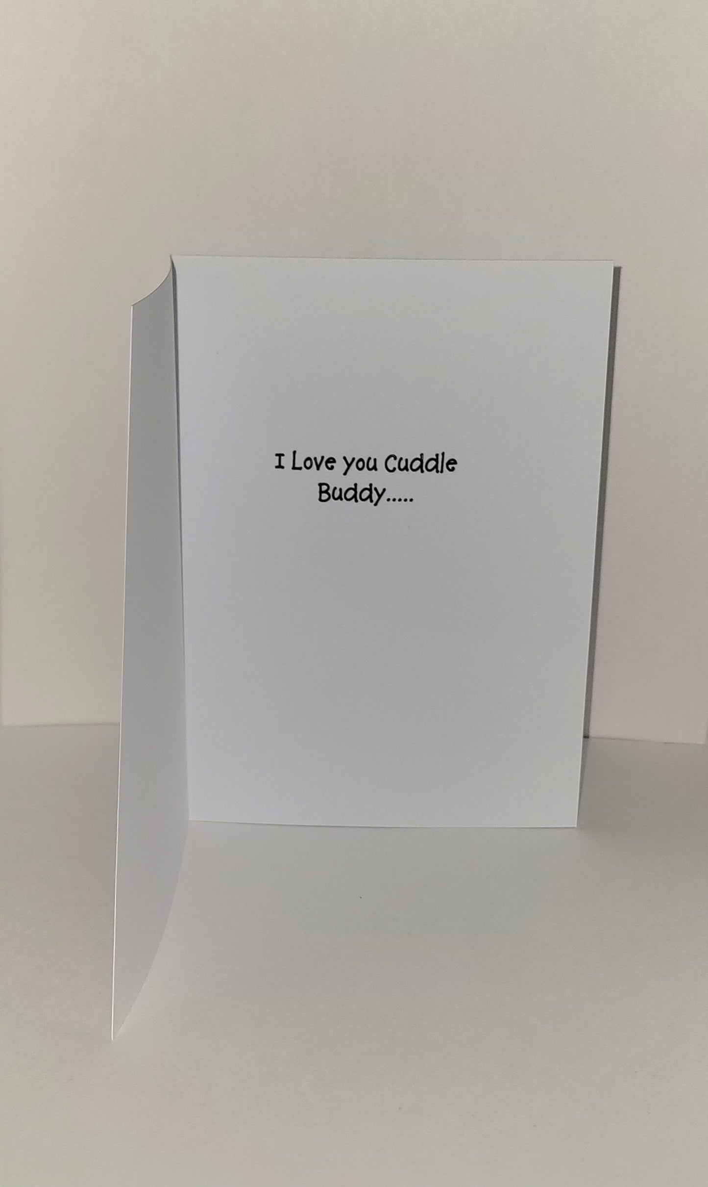 Cuddle Buddy Instagram Post Card