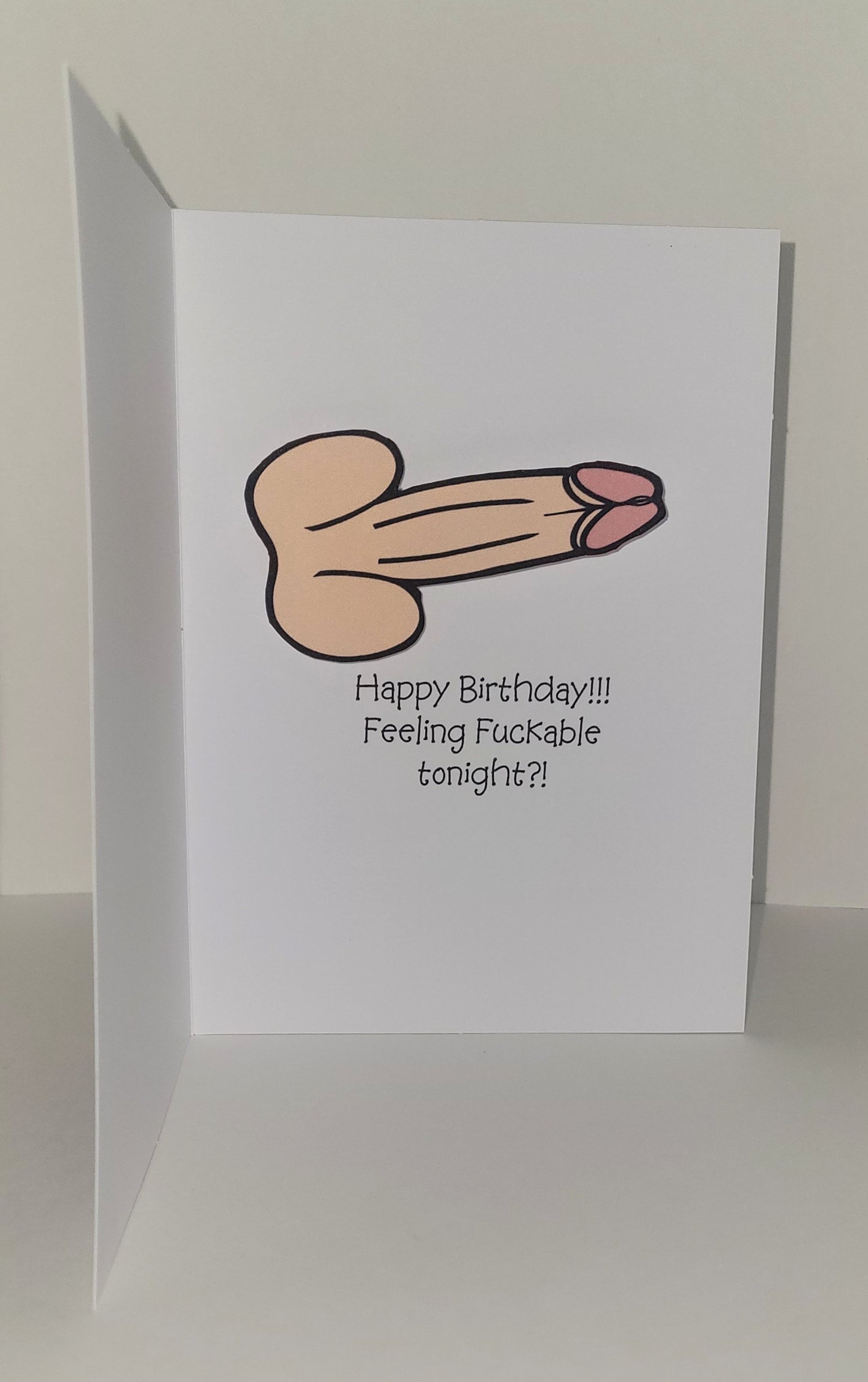 Kissing Naughty Card