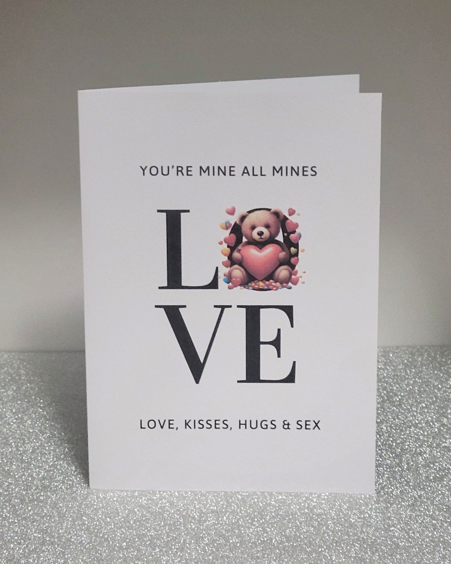 Love, kisses, hugs & Sex Card