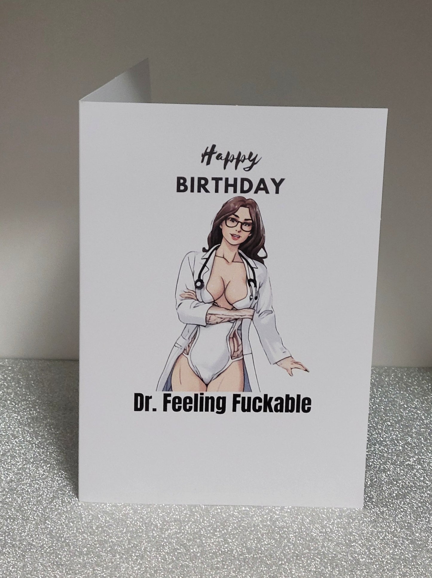 Dr.Feeling Fuckable Naughty Card