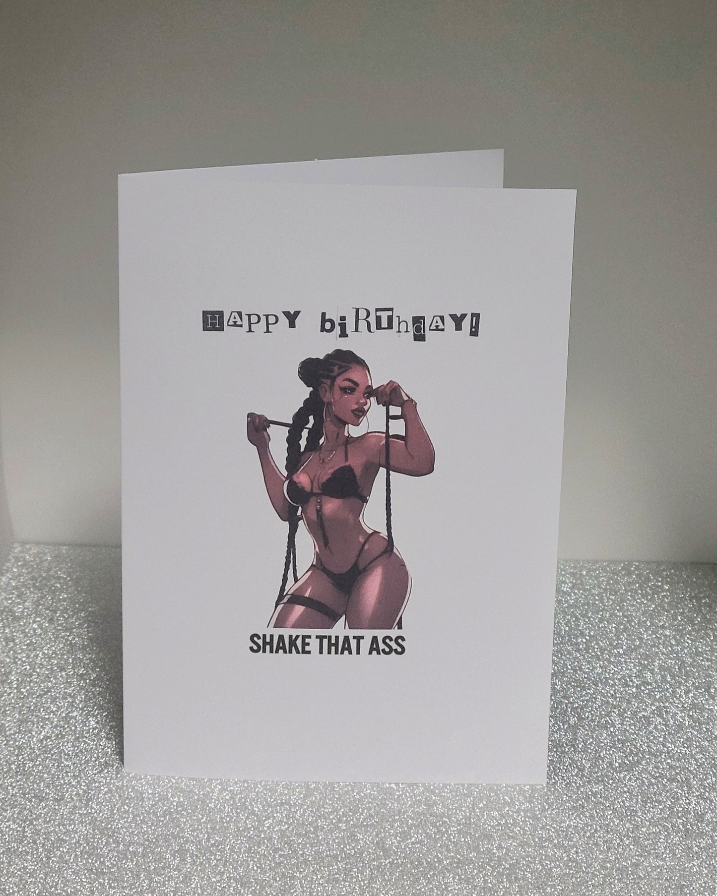 Stripper Shake That Ass Card