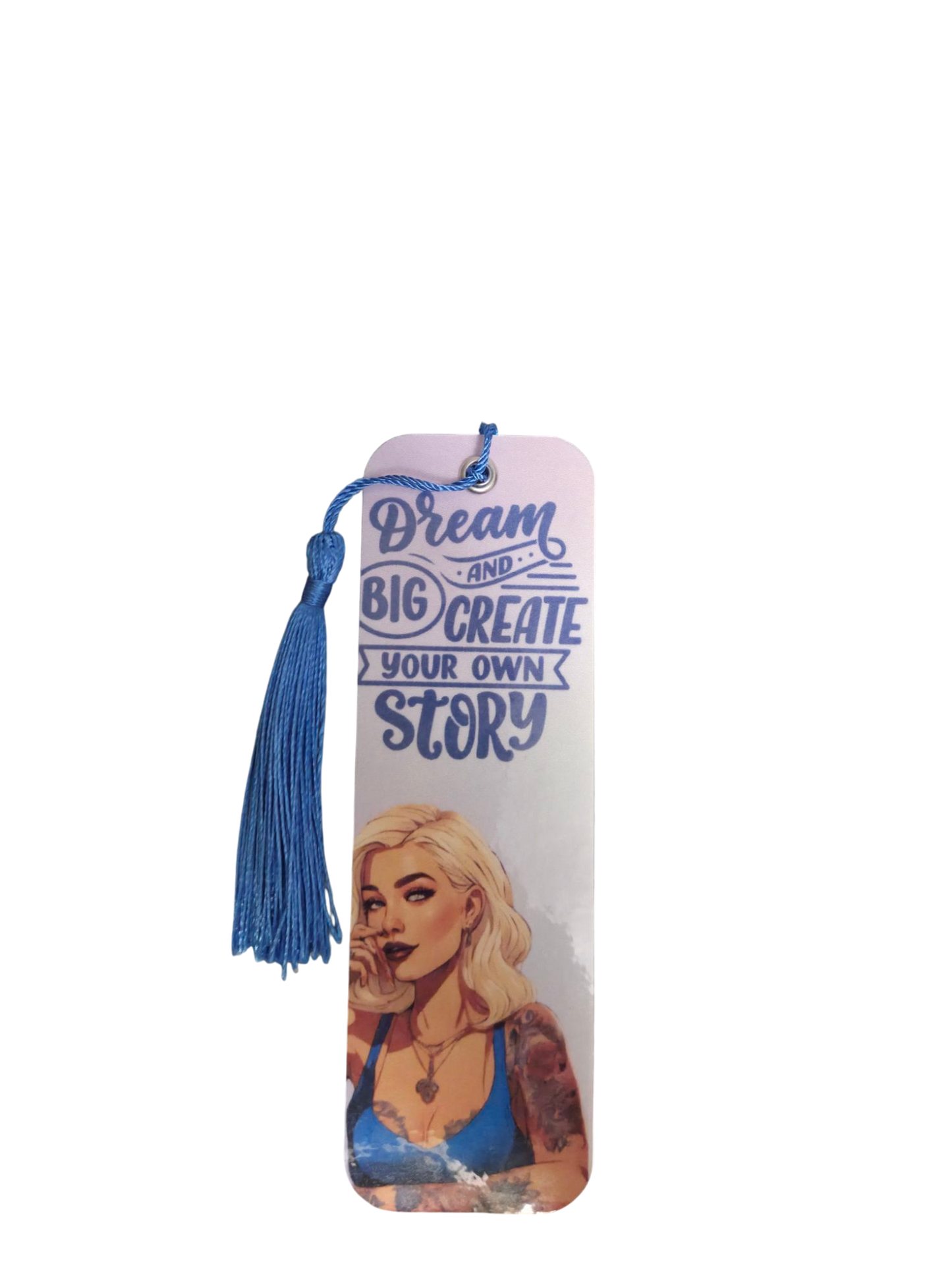 Bookmark Lady Motivational Quote