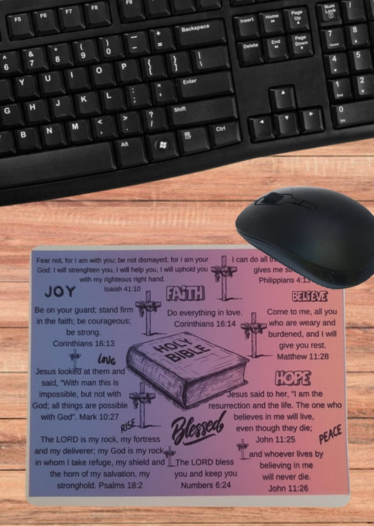 Mouse Pad- Bible Verses Mouse Pad