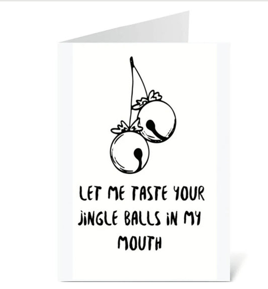 Naughty Christmas Card