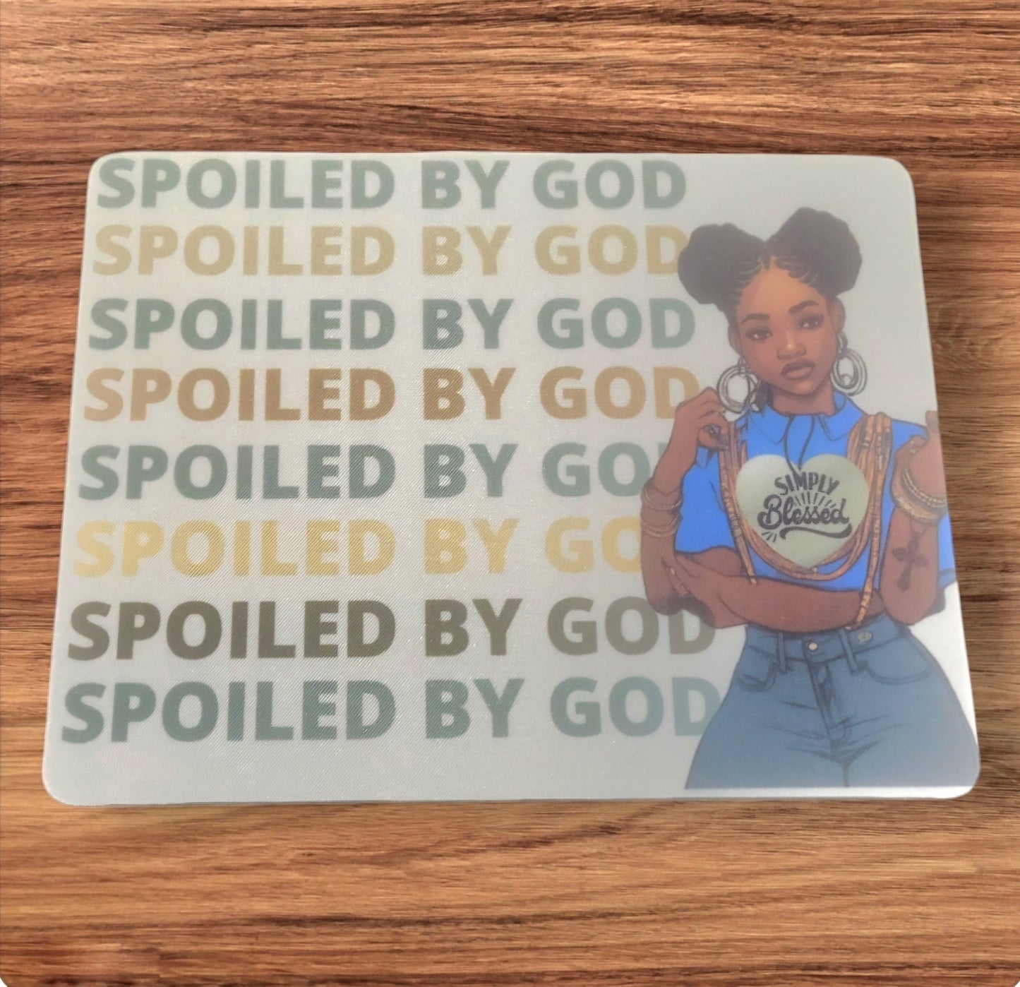 Mouse Pad- Spoiled By God Mouse Pad