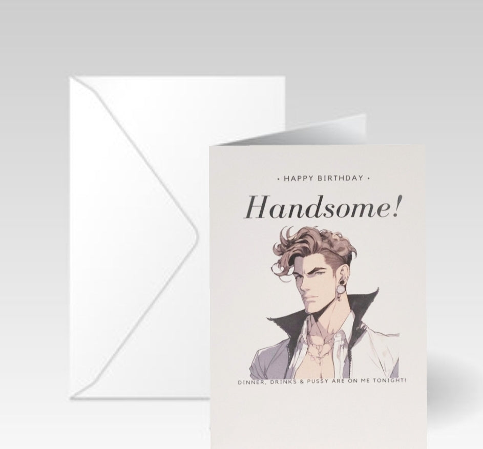 Handsome Birthday Card