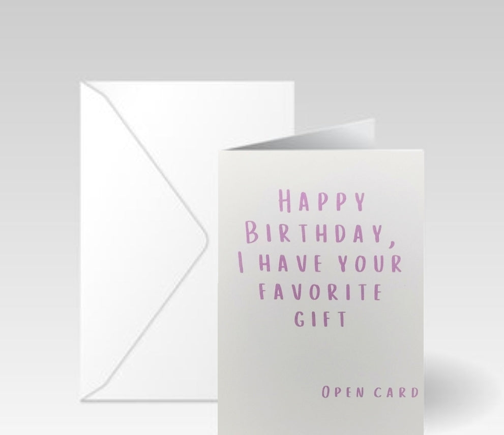 Happy Birthday, Humor Wig Card