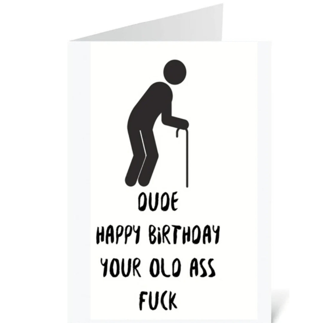 Humor Old Joke Card