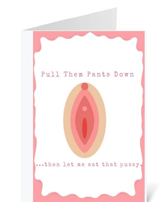 Female Humor Naughty Card