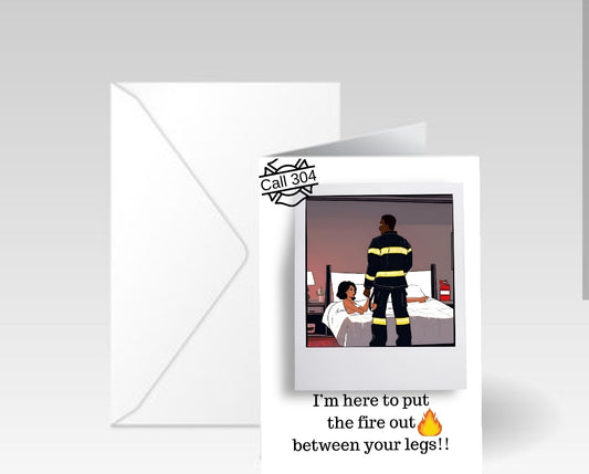 Firefighter Humor Card