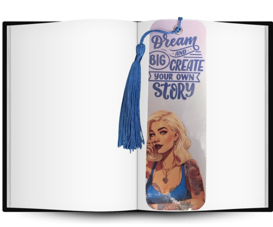 Bookmark Lady Motivational Quote