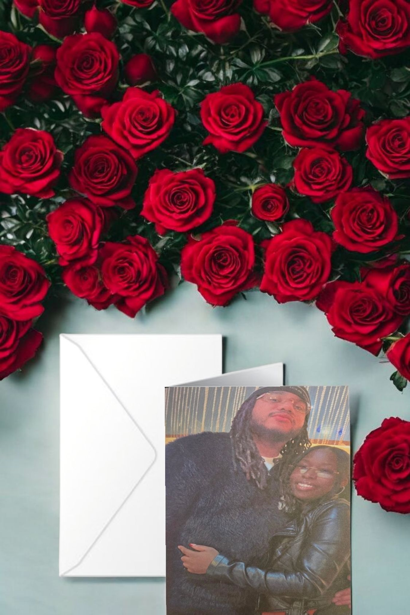 All Occasion Personalized Love Card with Your Picture Perfect for Anniversary, Valentine’s, or Just Because
