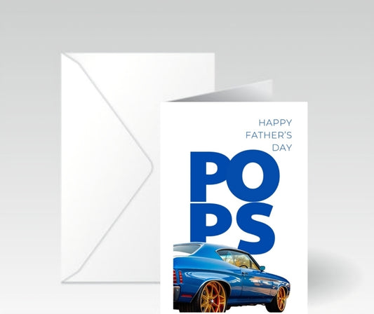 Father's Day Pops Card