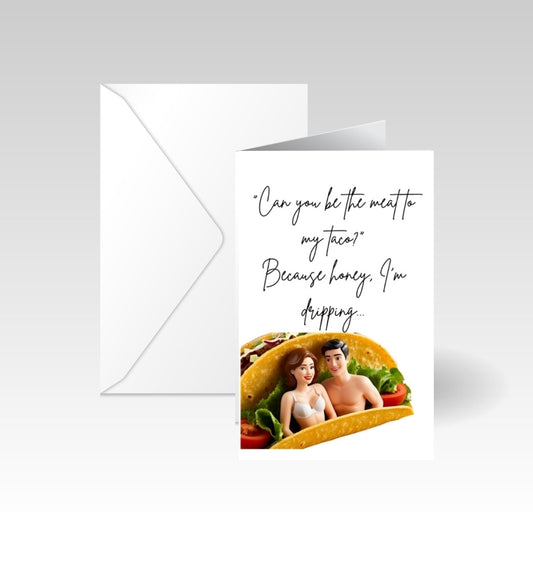 Couple Taco Naughty Card
