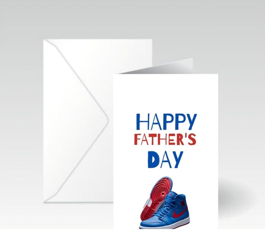 Father's Day Sneaker Card