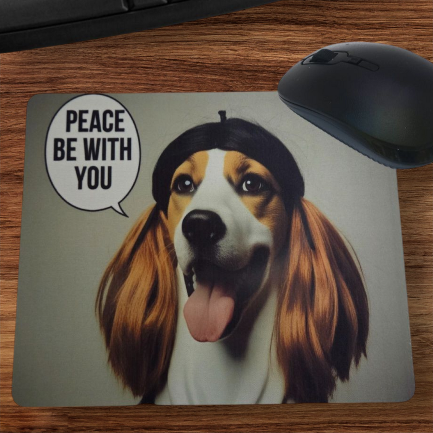 Mouse Pad- Peace Be With You